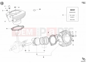 DUCATI 2005 Monster S2R 800 DARK CYLINDER - PISTON » ENGINE CASE