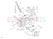 DUCATI 2005 Monster S2R 800 DARK HORIZONTAL CYLINDER HEAD » VALVE DRIVE