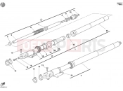 DUCATI Sporttouring ST4 S ABS FRONT FORK » FRONT SUSPENSION