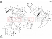 DUCATI Sporttouring ST4 S ABS FAIRING » PLASTICS