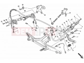 DUCATI 2004 Monster 400 REAR BRAKE SYSTEM » BRAKING SYSTEM