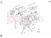 DUCATI Supersport 800 SS VERTICAL CYLINDER HEAD » VALVE DRIVE