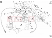 DUCATI 2004 998 Final Ed. Single-Seat HANDLEBAR » HANDLE BAR