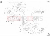 DUCATI 2004 998 Final Ed. Single-Seat EXHAUST SYSTEM » EXHAUST SYSTEM