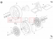 DUCATI Superbike 998 Matrix WHEELS » FRONT WHEEL