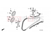 E-4 CAM CHAIN/TENSIONER - Honda FJS400D7 ED SILVER WING 400 2007