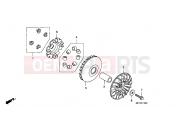 E-13 DRIVE FACE - Honda FJS400D7 ED SILVER WING 400 2007