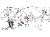 F-31 RADIATOR - Honda FJS400D7 ED SILVER WING 400 2007