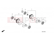 E-18 BALANCER - Honda FJS400D7 ED SILVER WING 400 2007