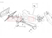 DUCATI 2021 Panigale V2 PLATE HOLDER [MOD:PANV2;XST:JAP]