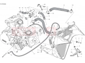 DUCATI 2021 Panigale V2 COOLING CIRCUIT [MOD:PANV2]