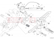DUCATI 2021 Panigale V2 FOOTRESTS, LEFT [MOD:PANV2]