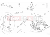 DUCATI 2016 Scrambler Urban Enduro WORKSHOP SERVICE TOOLS, FRAME