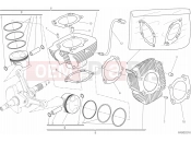 DUCATI 2016 Scrambler Urban Enduro CYLINDERS - PISTONS