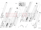 DUCATI Scrambler 1100 Dark Pro FRONT FORK [MOD:SCR11DRK]