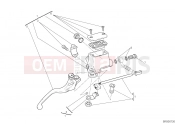 DUCATI 2021 Scrambler 1100 Sport Pro FRONT BRAKE PUMP [MOD:SCR11SPR]