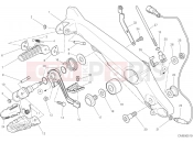 DUCATI 2021 Scrambler 1100 Sport Pro FOOTRESTS, RIGHT [MOD:SCR11SPR]