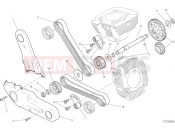 DUCATI 2021 Scrambler Desert Sled Fasthouse TIMING SYSTEM [MOD:SCR800FH;XST:ROK]