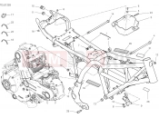DUCATI 2021 Scrambler Desert Sled Fasthouse FRAME [MOD:SCR800FH]
