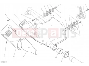 DUCATI 2020 Scrambler Icon Dark EXHAUST SILENCER