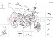 DUCATI Scrambler 1100 Pro VEHICLE ELECTRIC SYSTEM [MOD:SCR11DRK]