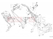DUCATI Scrambler 1100 Pro REAR FRAME COMP. [MOD:SCR11DRK]