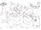 DUCATI 2016 Scrambler Full Throttle BATTERY HOLDER [MOD:SCR800FT]