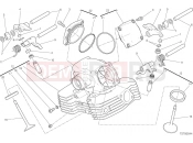 DUCATI 2016 Scrambler Full Throttle VERTICAL CYLINDER HEAD - TIMING [MOD:SCR800FT]