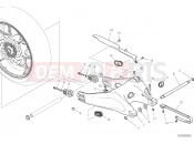 DUCATI 2016 Scrambler Full Throttle REAR BRAKE SYSTEM [MOD:SCR800FT]