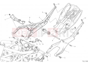 DUCATI Diavel 1260 S REAR FRAME COMP. [MOD:DVL1260S]