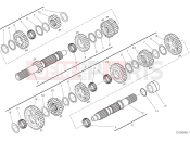 DUCATI 2021 Diavel 1260 GEAR BOX [MOD:DVL1260]