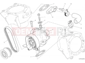 DUCATI 2021 Diavel 1260 WATER PUMP [MOD:DVL1260]