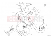 DUCATI 2021 Hypermotard 950 SP EXHAUST MANIFOLD [MOD:HYM950SP]