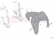 DUCATI 2021 Monster + FRONT MUDGUARD [MOD:M937+]