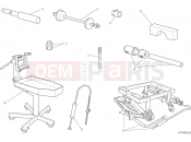 DUCATI 2021 Monster WORKSHOP SERVICE TOOLS (FRAME) [MOD:M937]