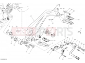 DUCATI 2021 Monster FOOTRESTS, LEFT [MOD:M937]