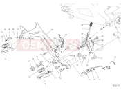 DUCATI 2021 Monster FOOTRESTS, RIGHT [MOD:M937]