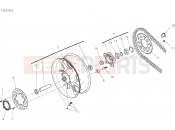 DUCATI 2021 Monster REAR WHEEL [MOD:M937;XCO:AG]