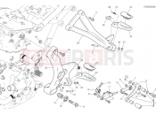 DUCATI 2021 Monster 1200 S FOOTRESTS, LEFT [MOD:M 1200S]