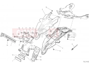 DUCATI 2021 Multistrada V4 PLATE HOLDER [MOD:MSV4]
