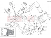 DUCATI 2021 Multistrada 950 BATTERY HOLDER [MOD:MS950]