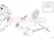 DUCATI 2021 Streetfighter V4 FRONT SPROCKET - CHAIN [MOD:SFV4]