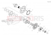 DUCATI 2021 Streetfighter V4 REAR WHEEL SPINDLE [MOD:SFV4]