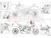 DUCATI 2021 Streetfighter V4 POSITIONING PLATES [MOD:SFV4;XST:JAP]