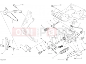 DUCATI 2021 XDiavel Dark FOOTRESTS, RIGHT [MOD:XDVLDARK]
