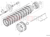 DUCATI 2021 XDiavel Black Star CLUTCH [MOD:XDVLTOP]