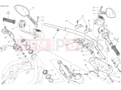 DUCATI 2021 XDiavel Black Star HANDLEBAR [MOD:XDVLTOP]