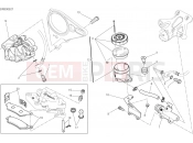 DUCATI 2021 XDiavel Black Star REAR BRAKE SYSTEM [MOD:XDVLTOP]