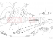 DUCATI 2021 XDiavel Black Star SIDE STAND [MOD:XDVLTOP]