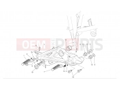 DUCATI Multistrada 620 R.h. footrests